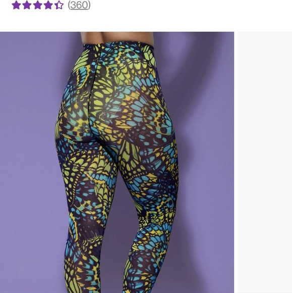Yitty Lizzo by Fabletics Mesh Me Leggings - Picture 4 of 5